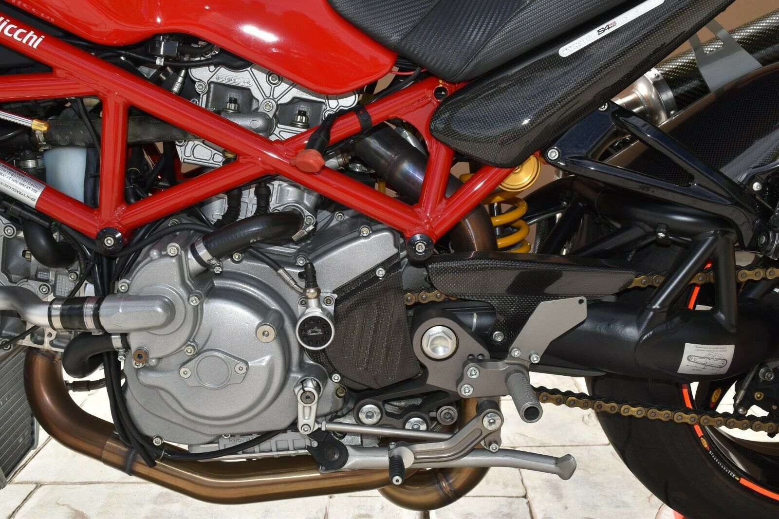 20201105 2007 ducati monster s4rs left engine - Rare SportBikesForSale