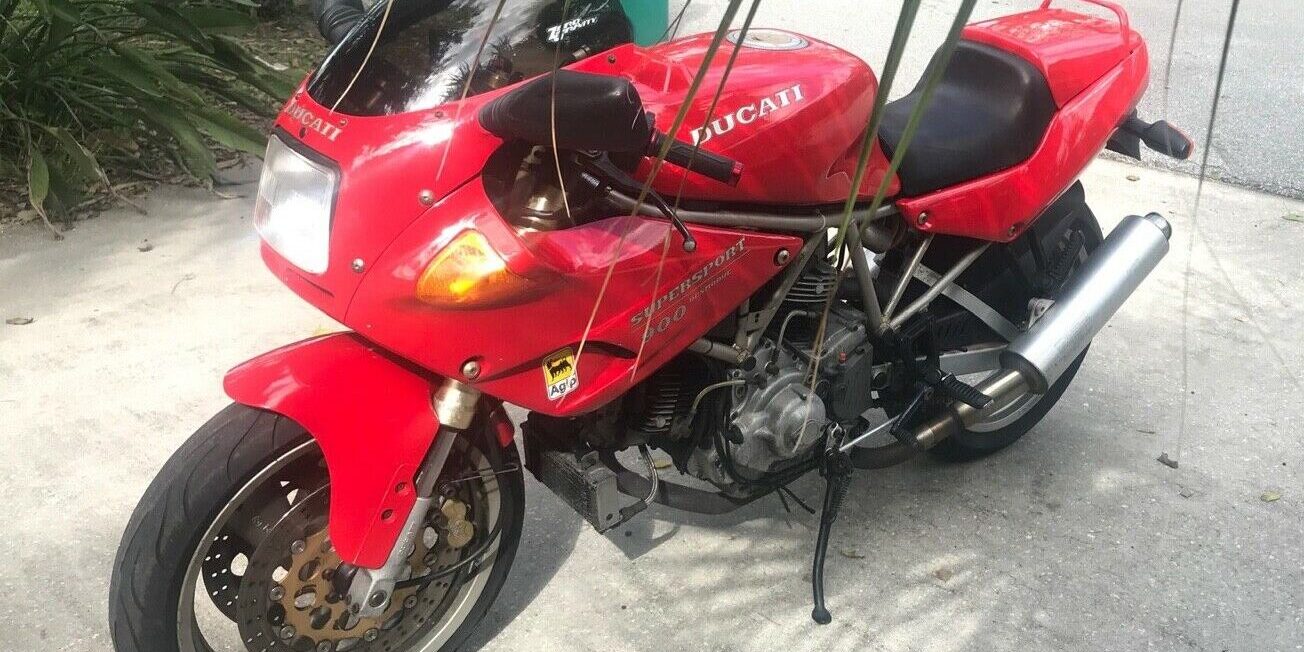 20201124 1995 ducati 900 sscr left front