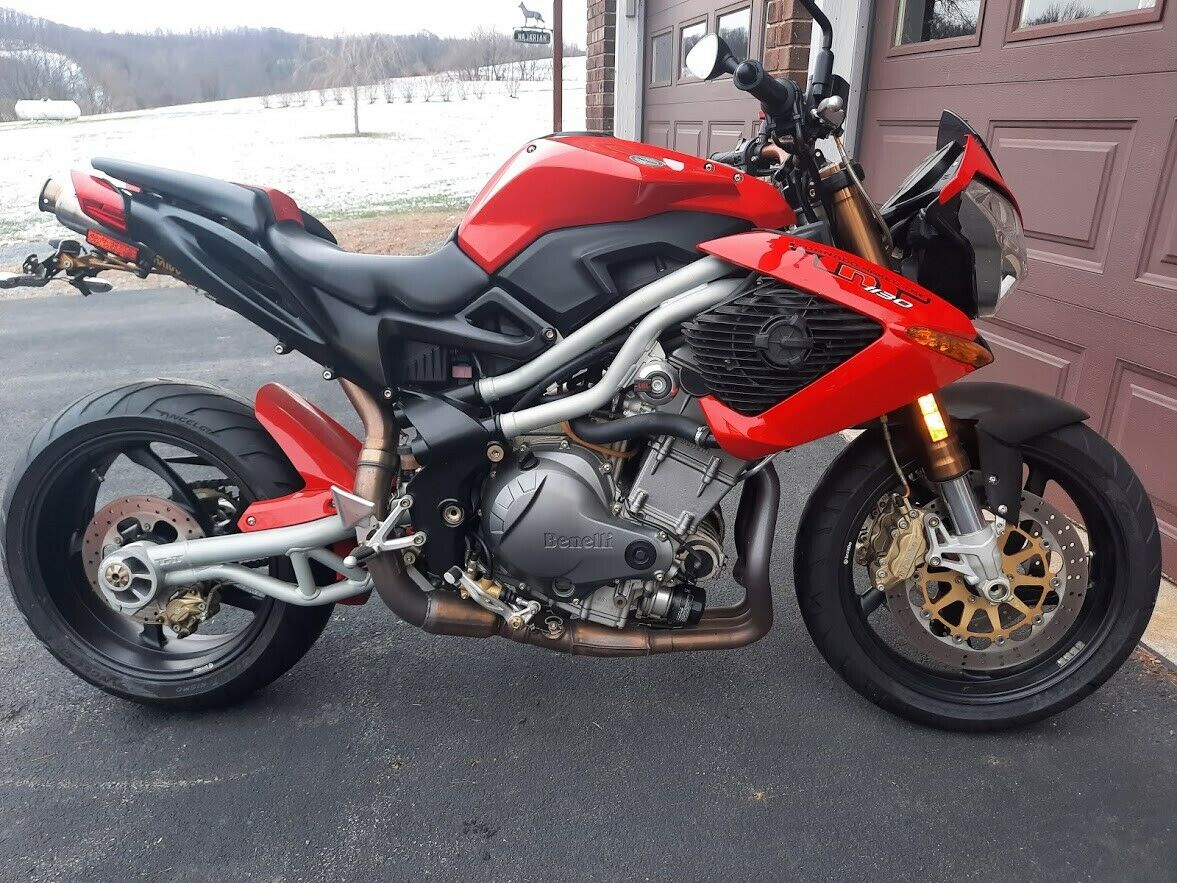 Red Sled 2007 Benelli TNT 1130 Rare SportBikes For Sale