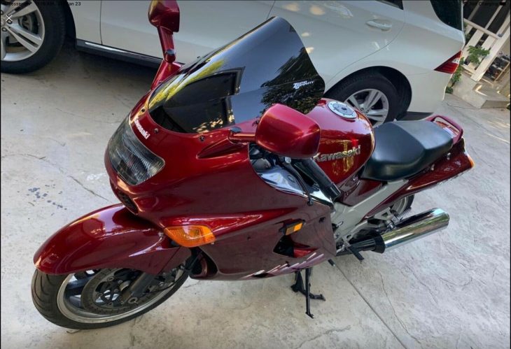 Express Ticket 1993 Kawasaki Ninja ZX 11D for Sale Rare