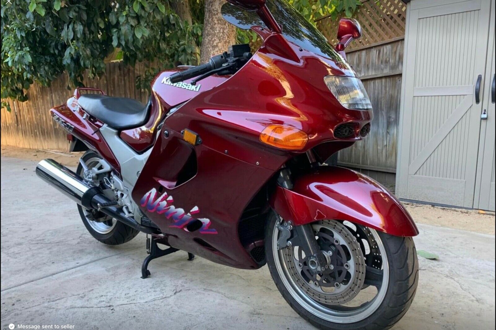 Express Ticket 1993 Kawasaki Ninja ZX 11D for Sale Rare