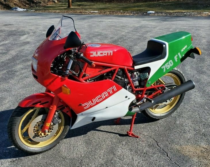 N’elefant – 1986 Ducati 750 F1A with 4,655 Miles !