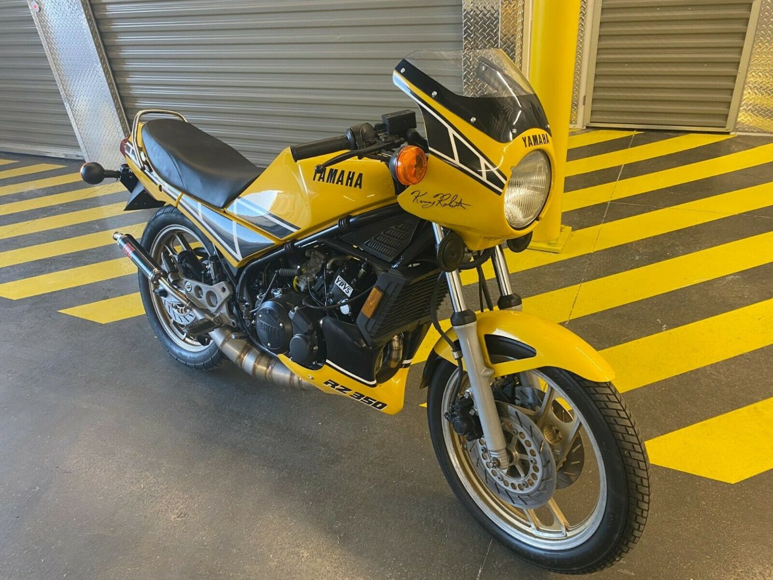 Out in the Yellow Paint - 1985 Yamaha RZ350 - Rare SportBikesForSale