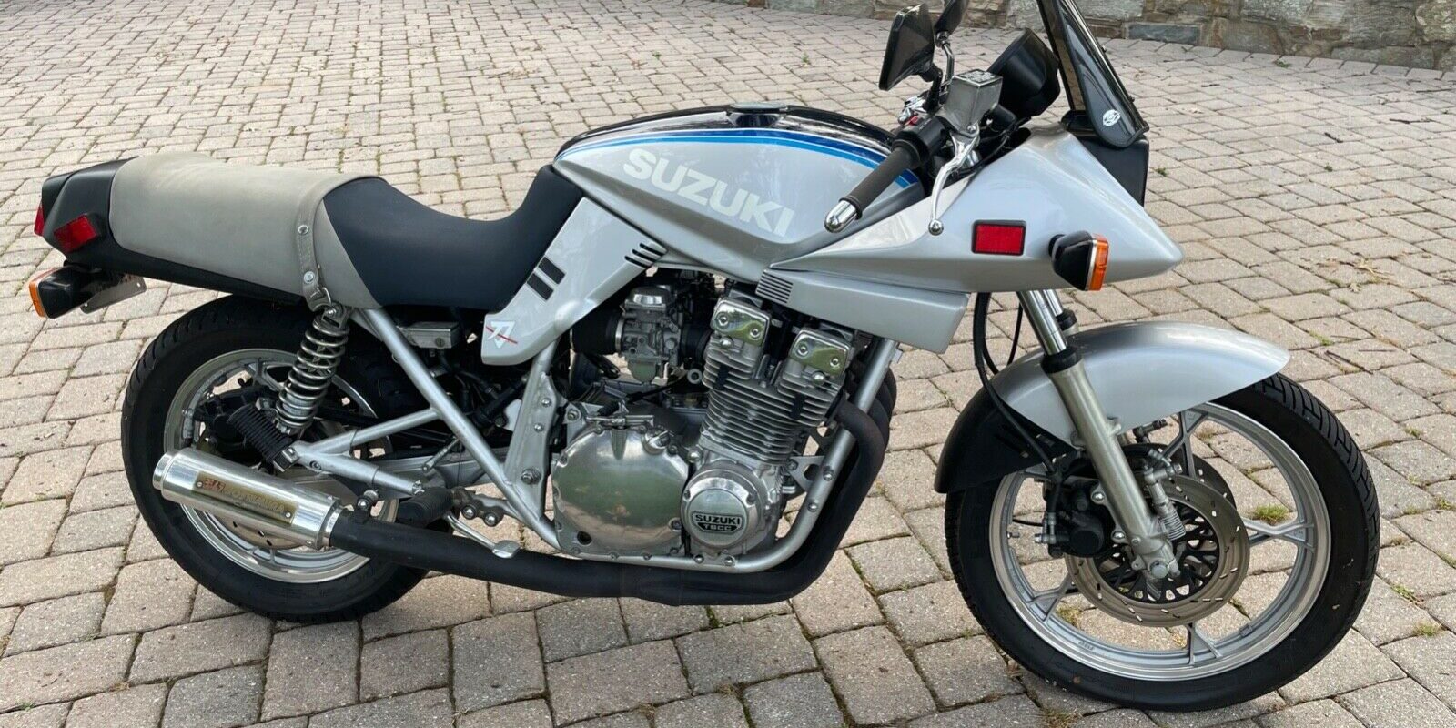 Ultra Suede - 1982 Suzuki GS1000SZ Katana - Rare SportBikesForSale