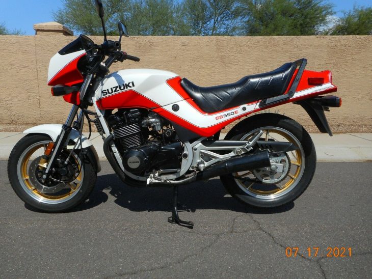 Dry Aged Rare 1985 Suzuki GS550E Rare SportBikesForSale