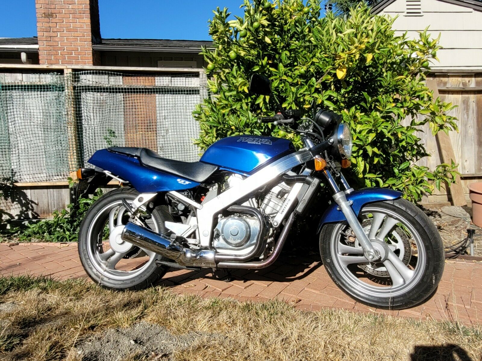 1989 Honda Hawk NT650 w/ only 3,280 miles For Sale! - Rare