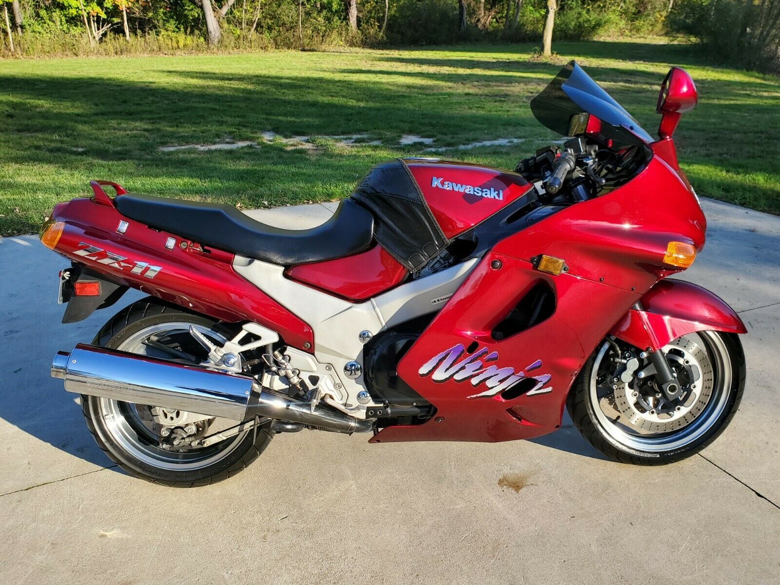 1996 Kawasaki ZX-11 Ninja For Sale on eBay! - Rare SportBikesForSale