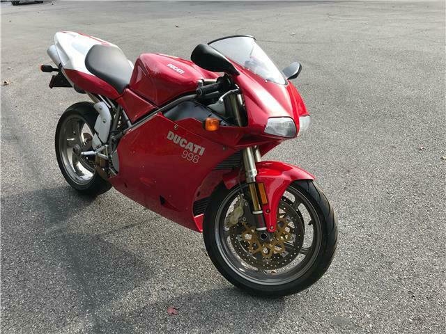 2002 Ducati 998 with 896 Miles