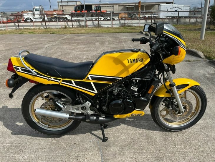 Display Model – 1984 Yamaha RZ350 with 1,841 Miles!