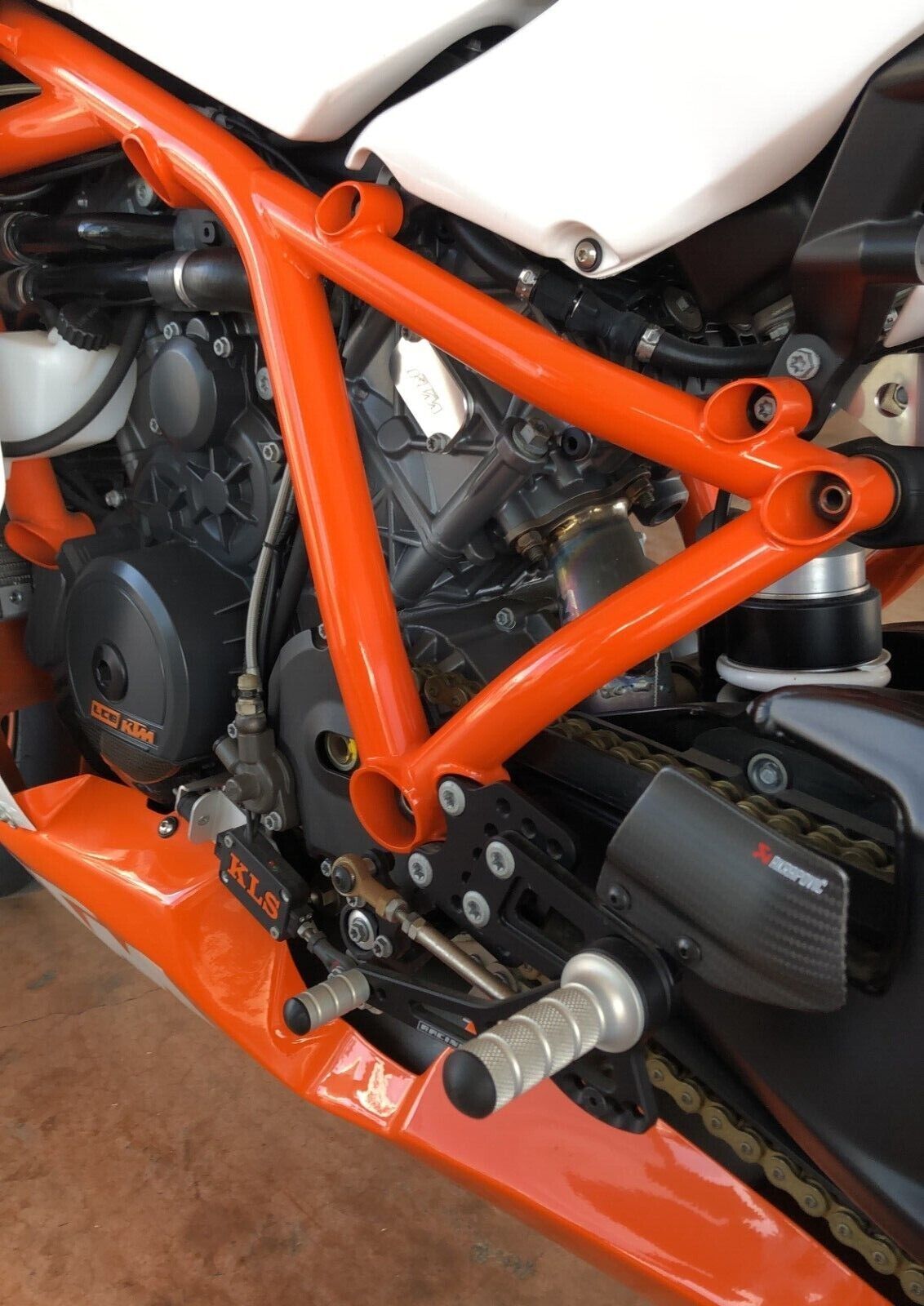 Ktm Rfs Rare 20220823 2012 ktm rc8r track left peg - Rare SportBikesForSale