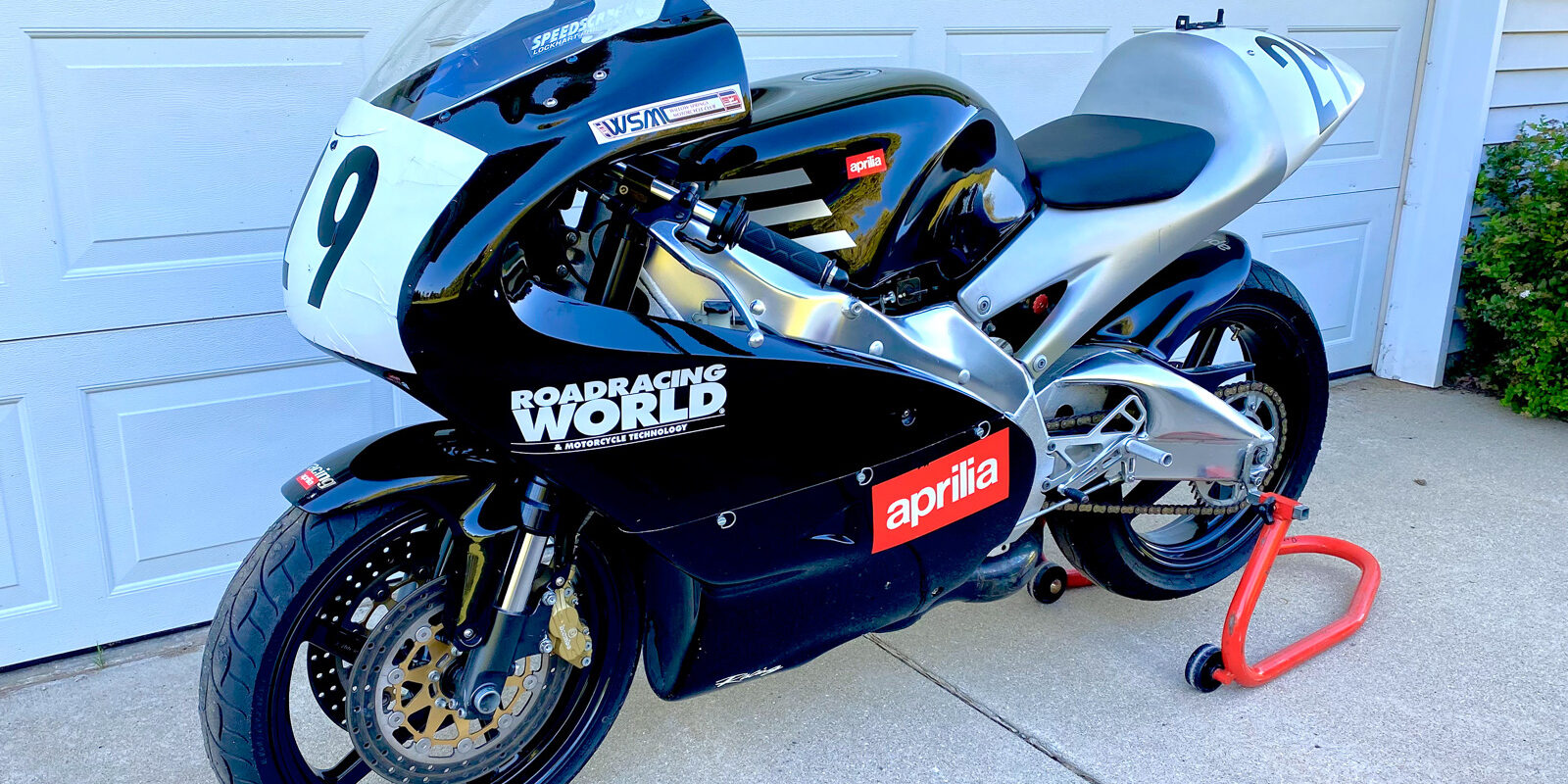 Featured Listing - Historic 1999 Aprilia RS250 Challenge Cup with