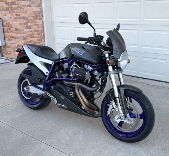 20221207 1999 buell x1 carbon right front
