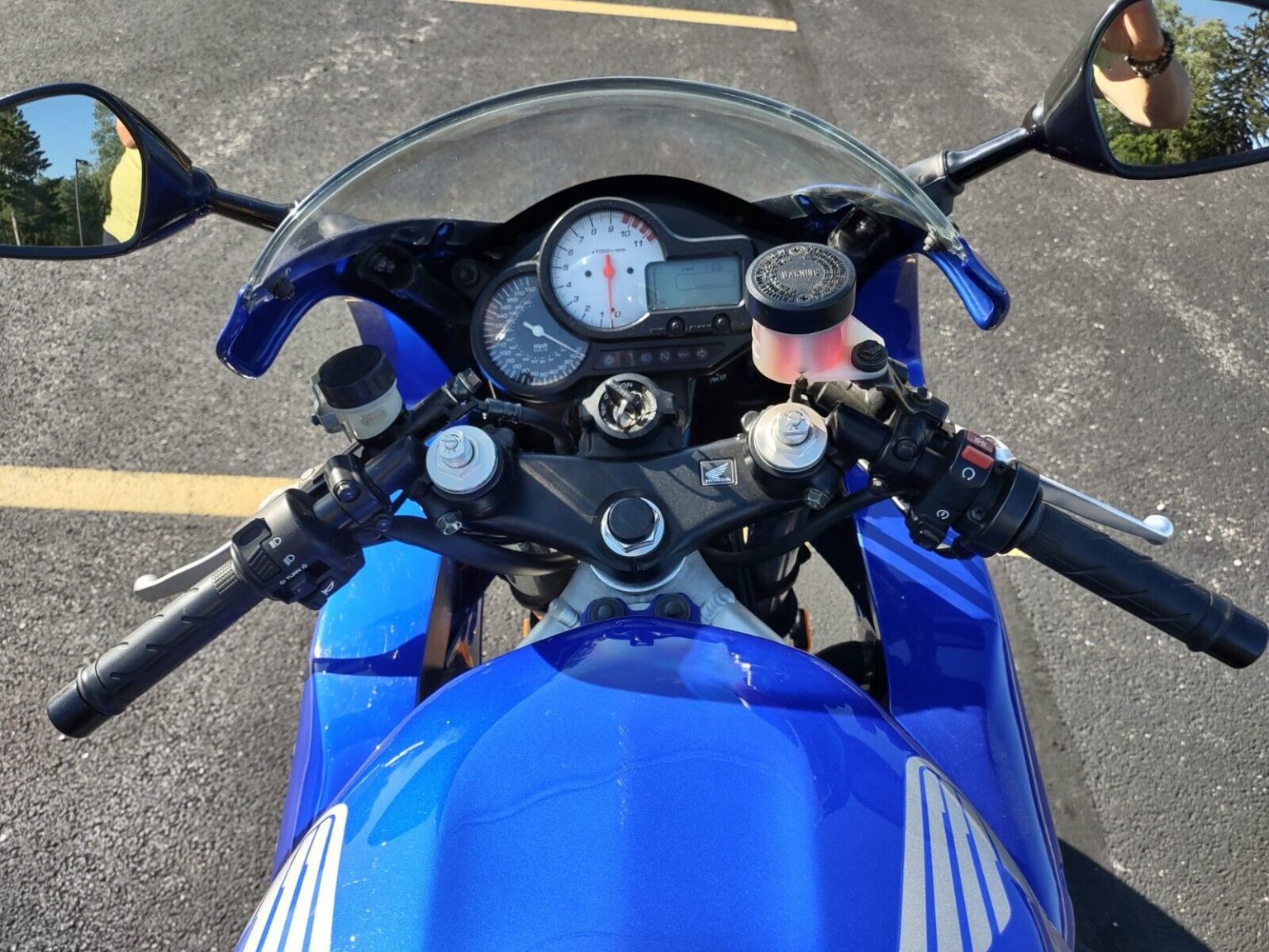 Honda VTR1000F SuperHawk (1991-2005) 19mm Stem Motorbike Mount For Samsung Galaxy S9 (sku 41678) main image 0