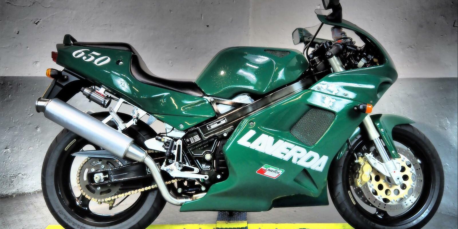 20221228 1999 Laverda 650 Sport Kevlar right