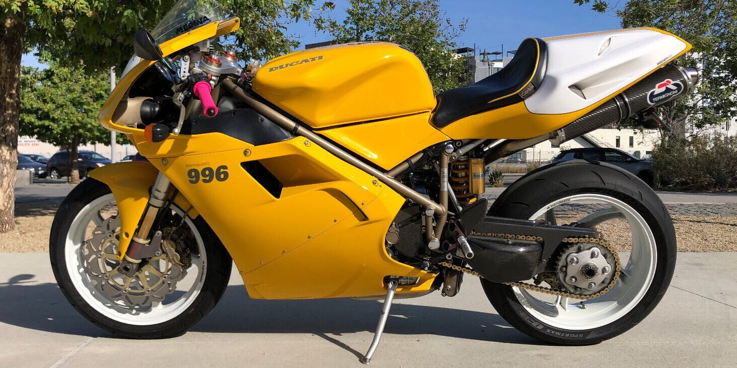 Longer Ranger - 1999 Ducati 996S Monoposto - Rare SportBikesForSale