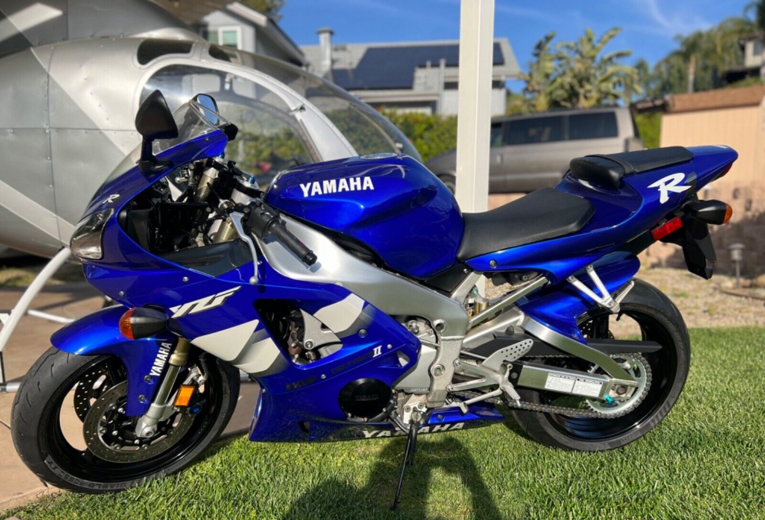 Blue World - 2000 Yamaha R1 with 85 Miles ! - Rare SportBikesForSale