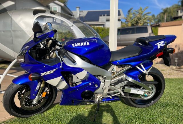 Blue World - 2000 Yamaha R1 with 85 Miles ! - Rare SportBikesForSale