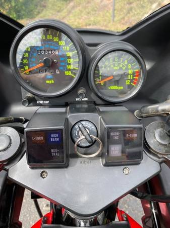 1984 Kawasaki Odometer