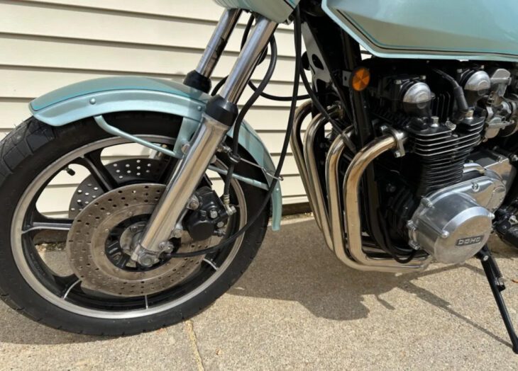 Ice Blue Baby: 1978 Kawasaki Z1R - Rare SportBikesForSale
