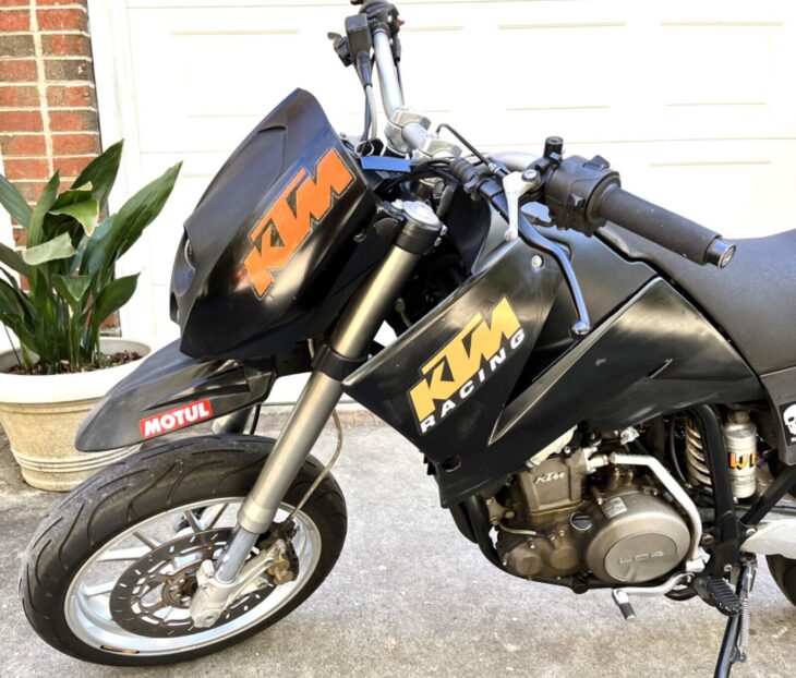 Original Hooligan 2000 KTM Duke II 640 for Sale Rare SportBikesForSale