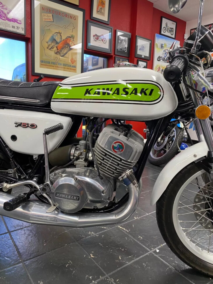 1974 Kawasaki H2 750 MachIV Denco King Cobra - Rare SportBikesForSale
