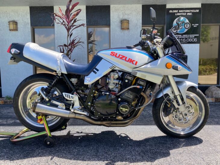 Edgy 1982 Suzuki Katana GSX 1100 Restomod for Sale Rare SportBikesForSale