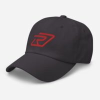 Classic Baseball Hat, aka: the Dad hat - Embroidered 'Rare' logo in red - Image 13
