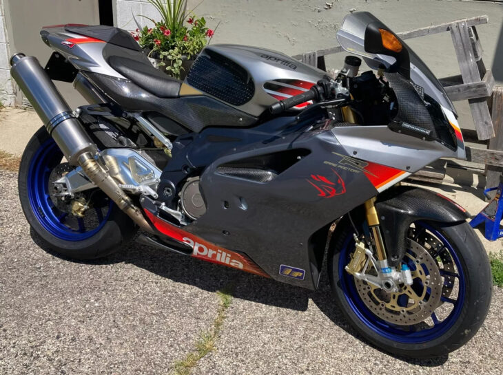 Forgotten Italian: 2004 Aprilia RSV1000R Factory for Sale - Rare