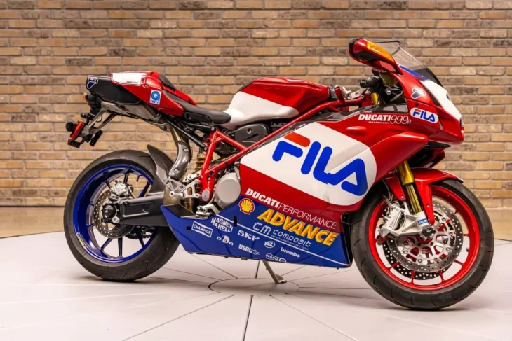 Take Things Up A Notch: 2004 Ducati 999R FILA - Rare SportBikesForSale
