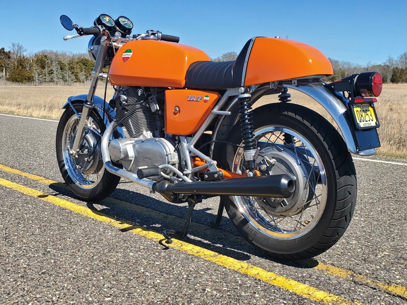 Tangerine Dream: 1973 Laverda 750SF1 for Sale - Rare SportBikesForSale