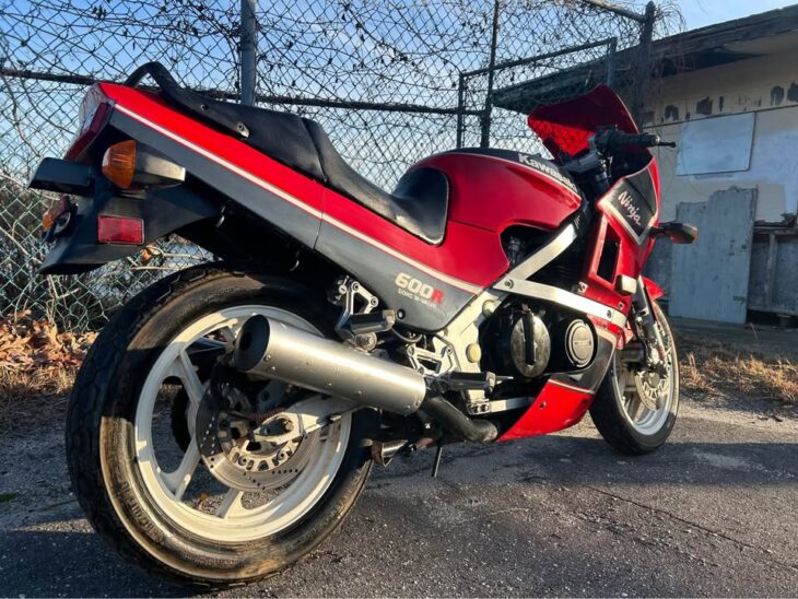 Then and Now: 1987 Kawasaki ZX600A Ninja - Rare SportBikesForSale
