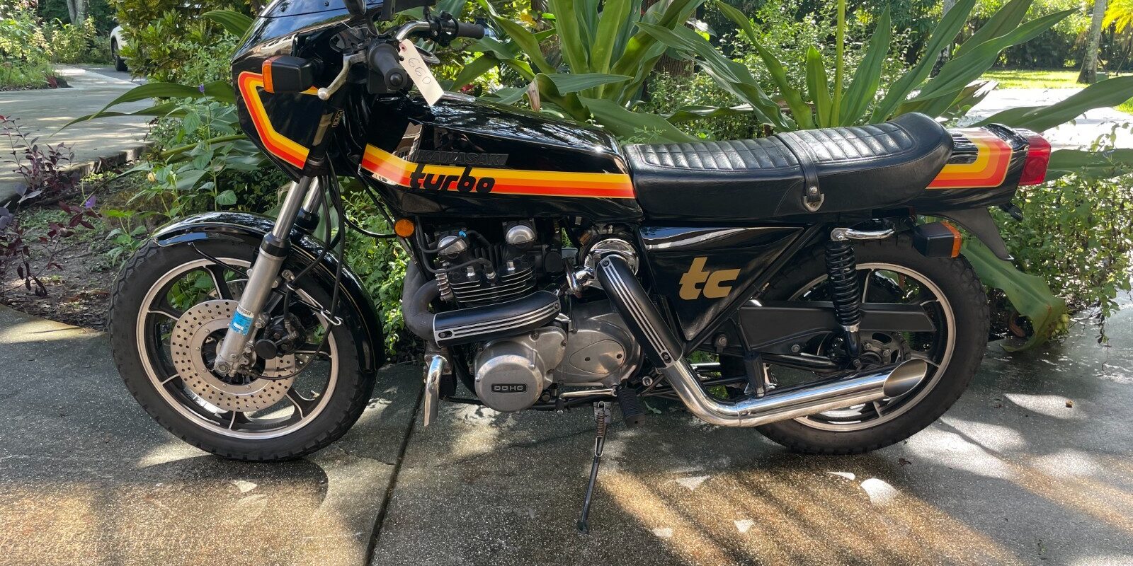 Big Bad Boosted Bike: 1978 Kawasaki KZ1000 Z1R TC 1.5 for Sale