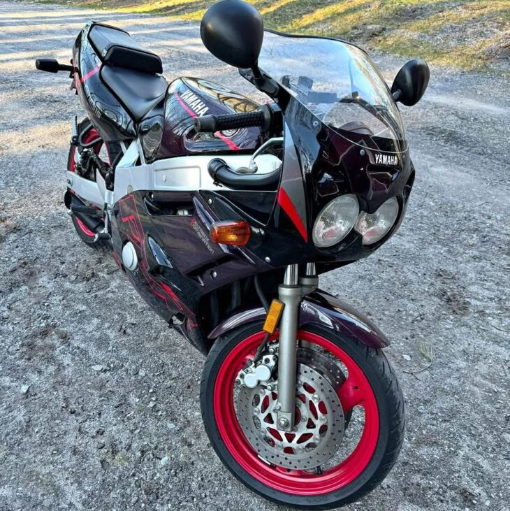Cosmetic Project: 1995 Yamaha FZR600 in NH - Rare SportBikesForSale