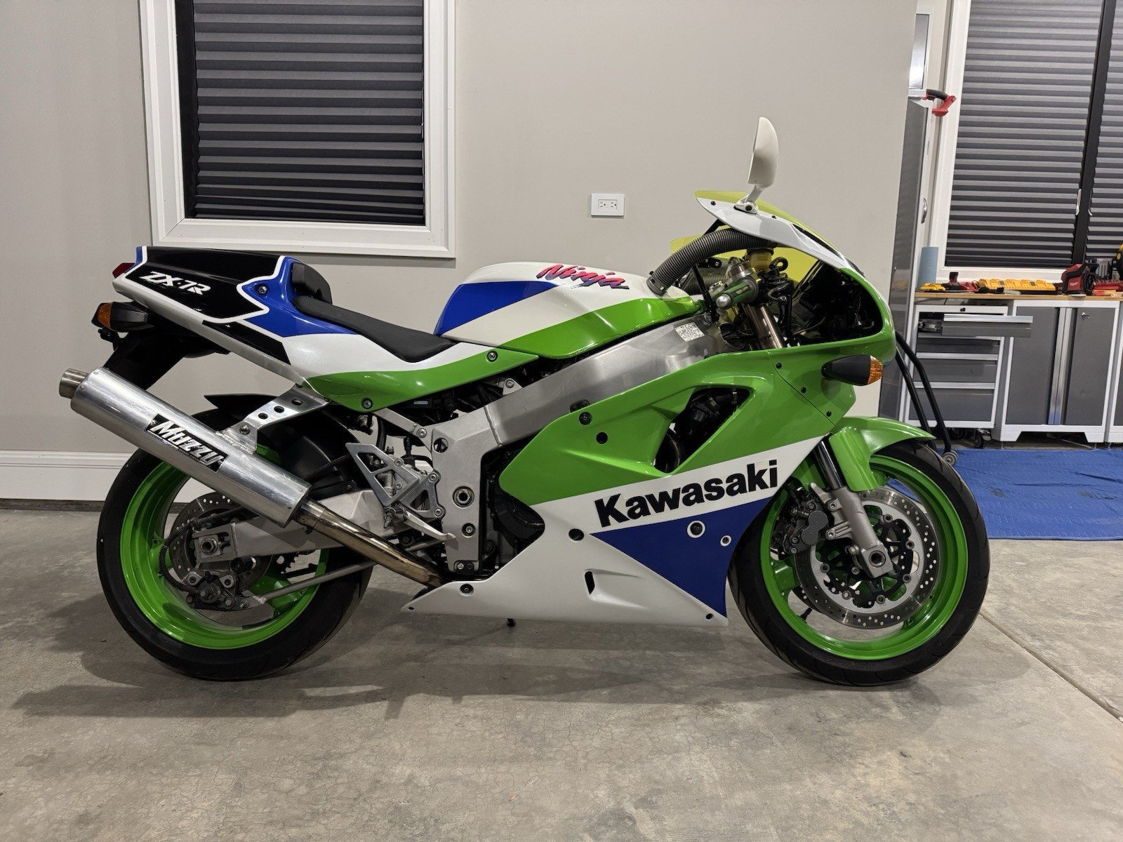 Team Green: 1991 Kawasaki ZX-7R K1 for Sale - Rare SportBikesForSale