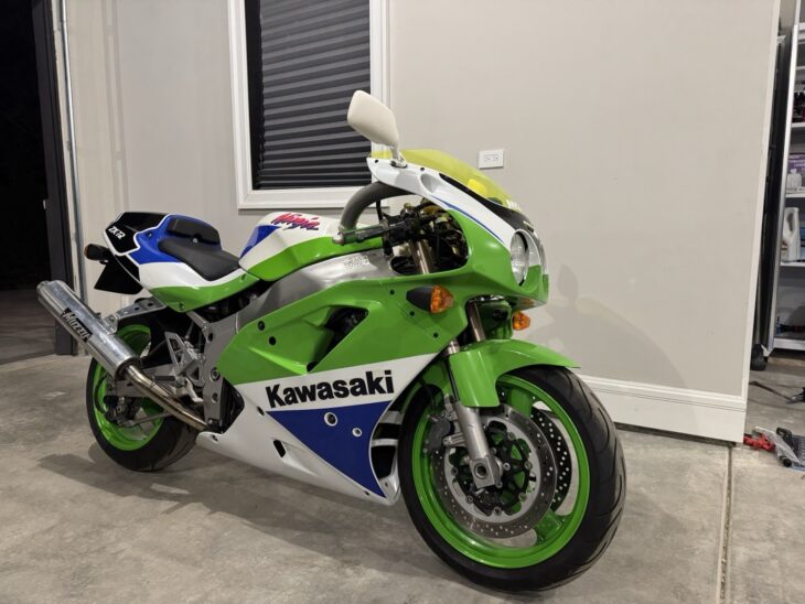 Team Green: 1991 Kawasaki ZX-7R K1 for Sale - Rare SportBikesForSale