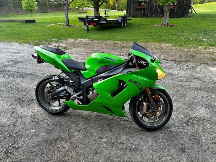 RR Alert: 2005 Kawasaki ZX-6RR in VT - Rare SportBikesForSale