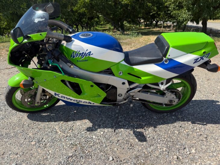 Roll the Dice: Shed-Found 1989 Kawasaki Ninja ZX-7 for Sale - Rare