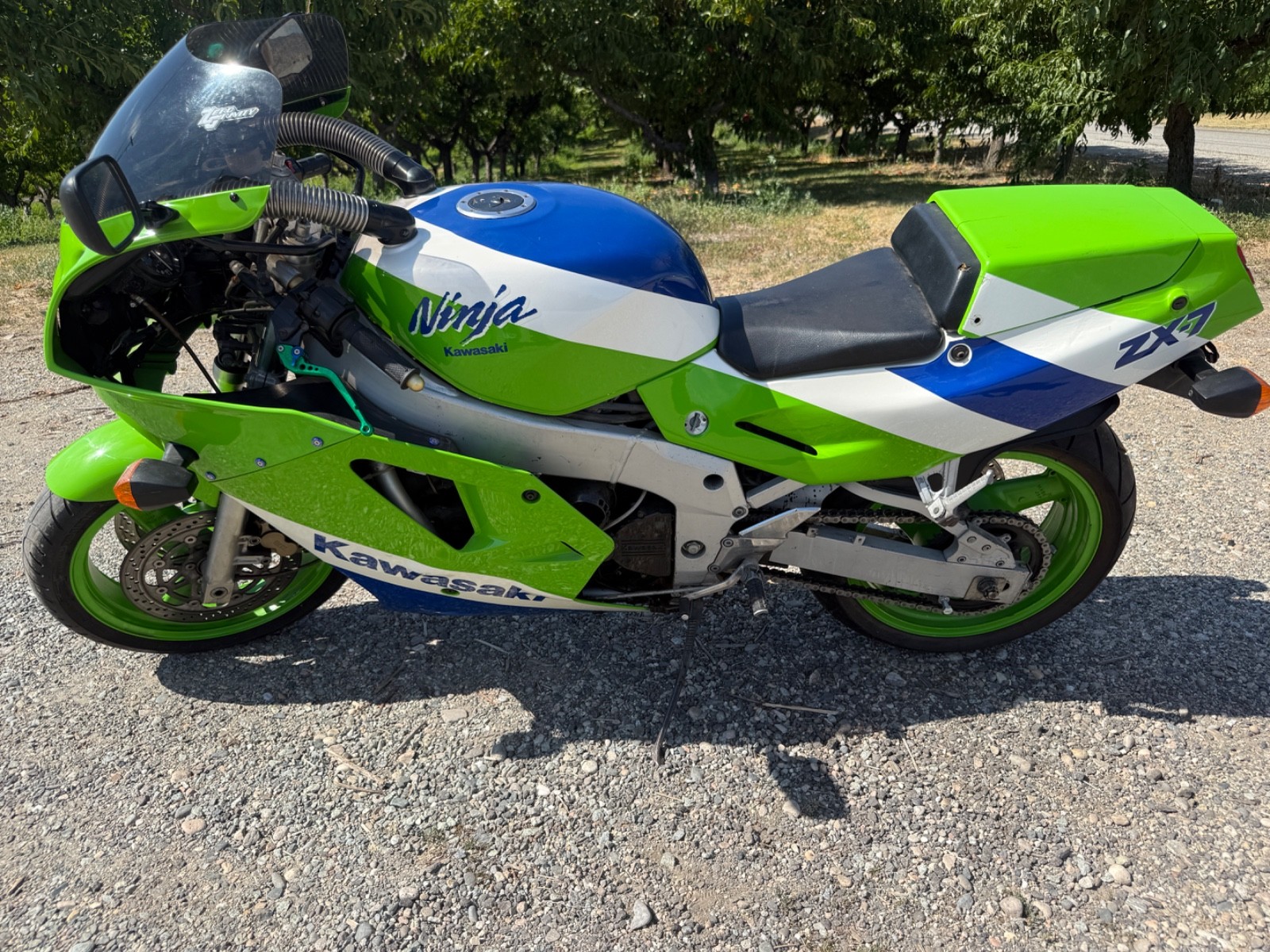 Roll the Dice: Shed-Found 1989 Kawasaki Ninja ZX-7 for Sale - Rare