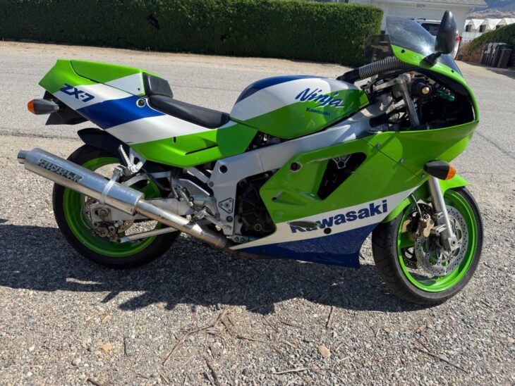 Roll the Dice: Shed-Found 1989 Kawasaki Ninja ZX-7 for Sale - Rare