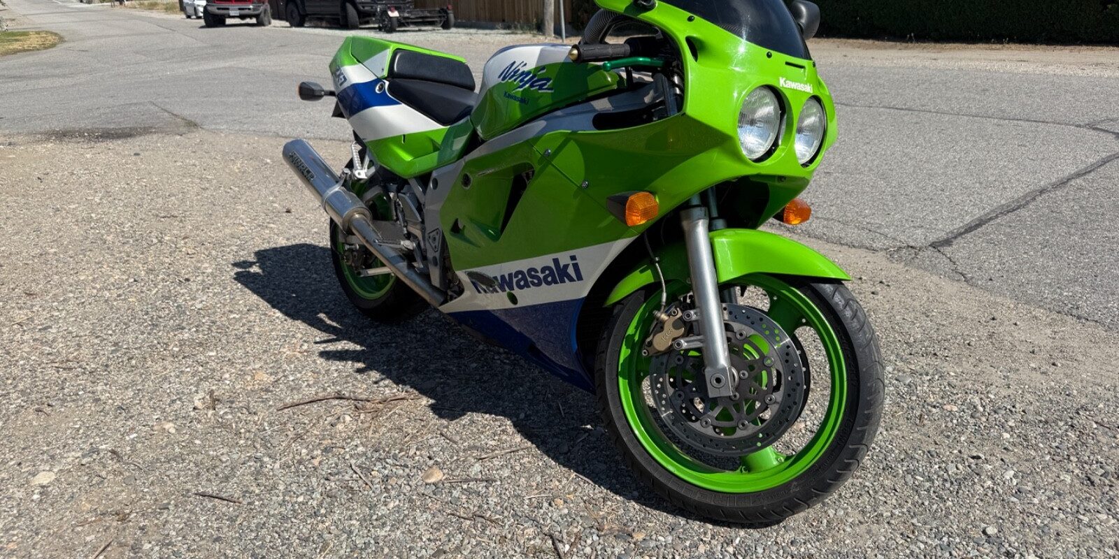 Roll the Dice: Shed-Found 1989 Kawasaki Ninja ZX-7 for Sale - Rare