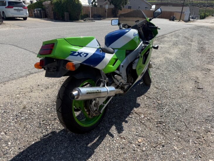 Roll the Dice: Shed-Found 1989 Kawasaki Ninja ZX-7 for Sale - Rare