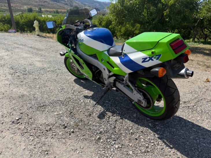 Roll the Dice: Shed-Found 1989 Kawasaki Ninja ZX-7 for Sale - Rare