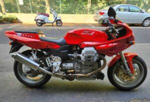 Classy Italian Muscle: 1997 Moto Guzzi Sport 1100i for Sale