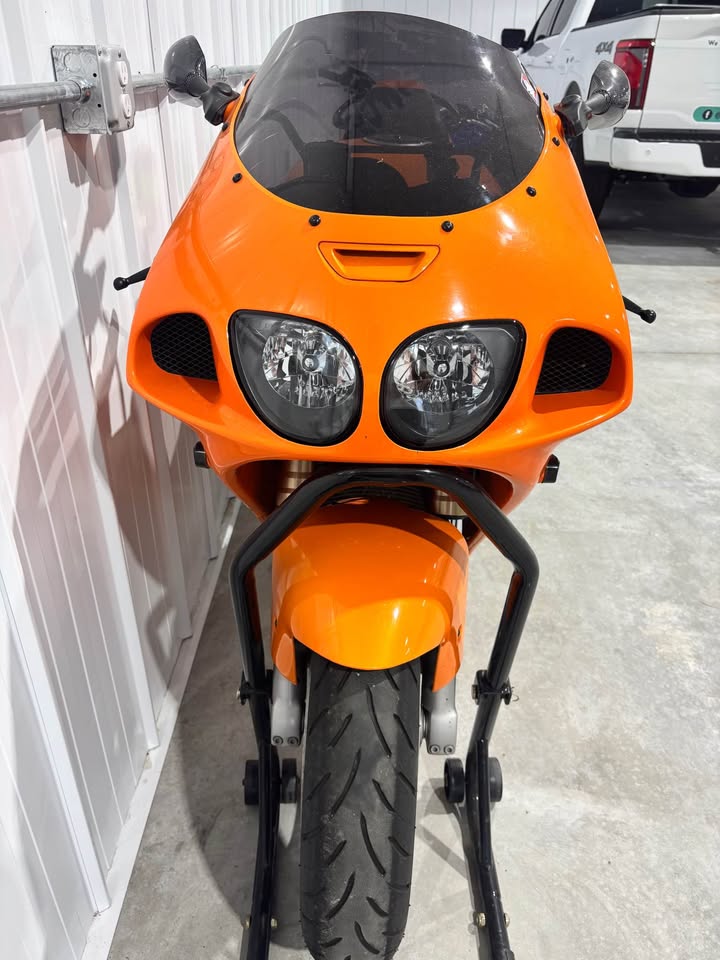 Orange Crush: 2003 Kawasaki Ninja ZX7R - Rare SportBikesForSale